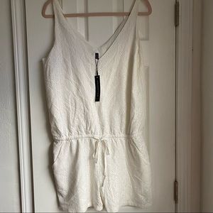 W118 by Walter Baker White Heidi Romper